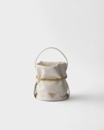 Petit Sac Noir nappa leather mini-bucket bag